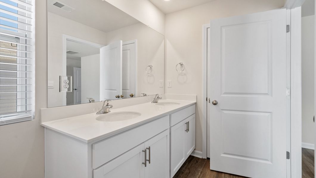 Representative furnished interior of a home built from the DARWIN by D.R. Horton in Baxter Village, Boiling Springs (Image 11). Representative furnished interior of a home built from the DARWIN by D.R. Horton in Baxter Village, Boiling Springs (Image 11).