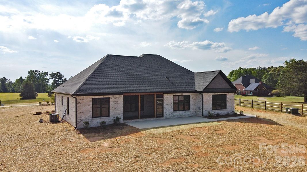 Exterior details and patio area of a home in , China Grove (Image 28).