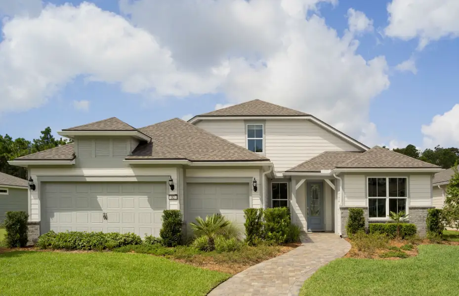 Representative exterior photo of a completed home built from the Stellar Grand by Del Webb in Del Webb Saint Johns, St. Johns, FL (Image 27).