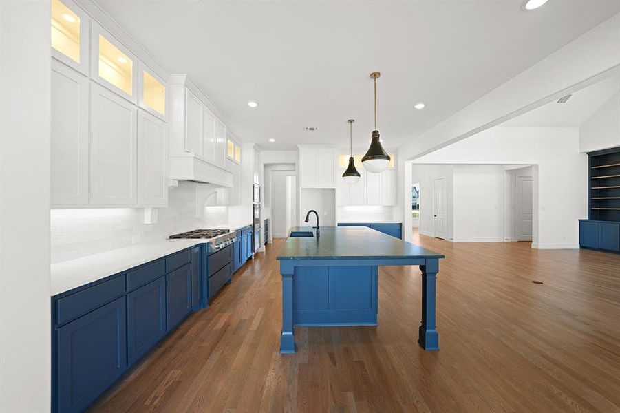 Furnished interior view inside a new home in King's Crossing - Phase 3, Parker (Image 9).