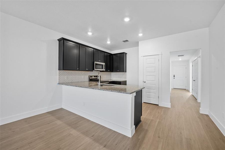 Furnished interior view inside a new home in , Troy (Image 6). Furnished interior view inside a new home in , Troy (Image 6).