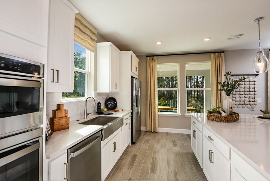 Furnished interior view inside a new home in Colbert Landings, Palm Coast (Image 10).