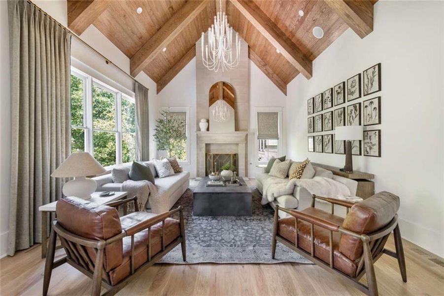 Furnished interior view inside a new home in , Alpharetta (Image 46). Furnished interior view inside a new home in , Alpharetta (Image 46).