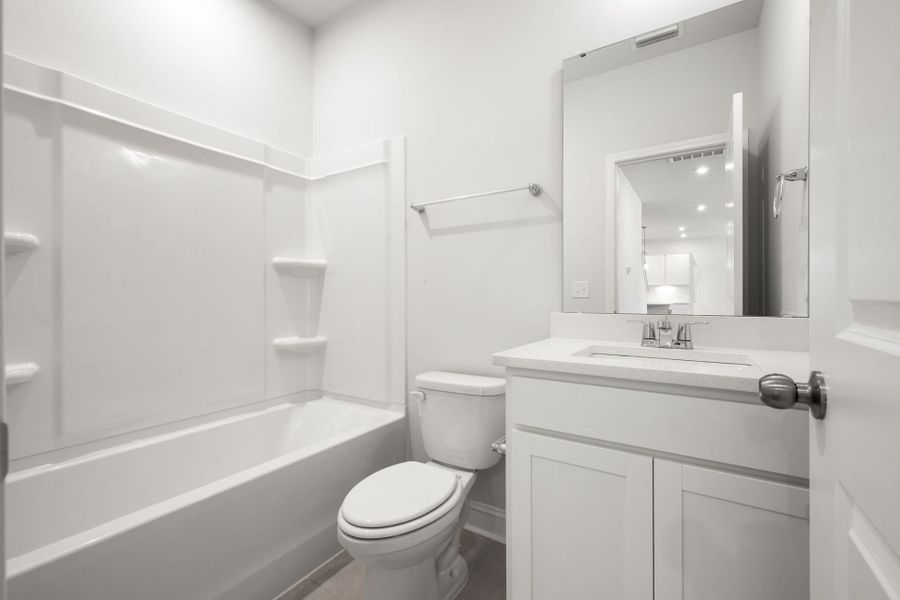 Furnished interior view inside a new home in Waterways, Richmond Hill (Image 6).