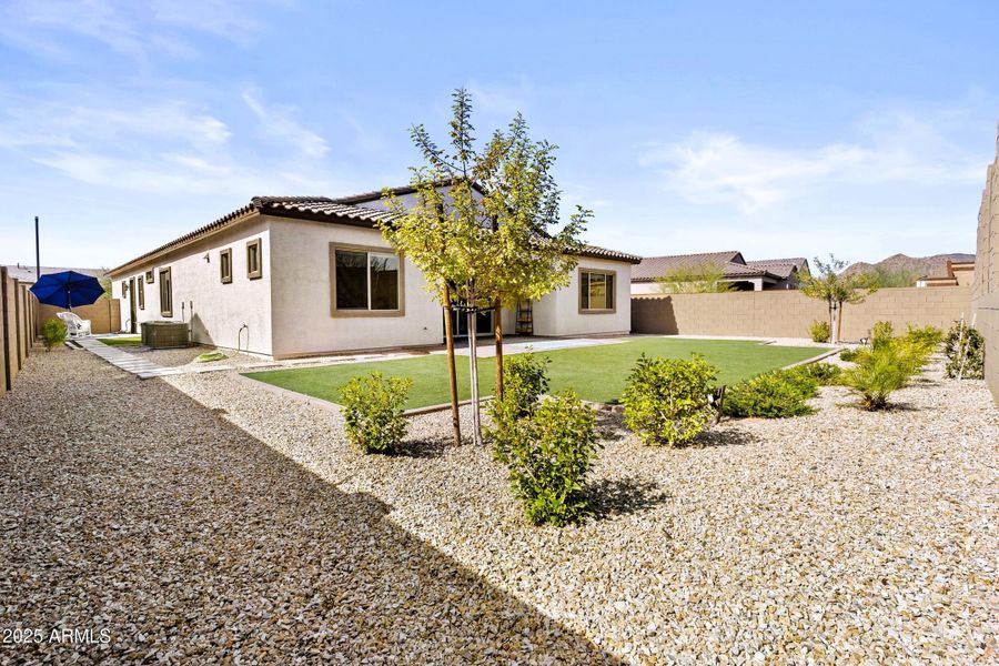 Backyard & Sideyard Patio for Casita