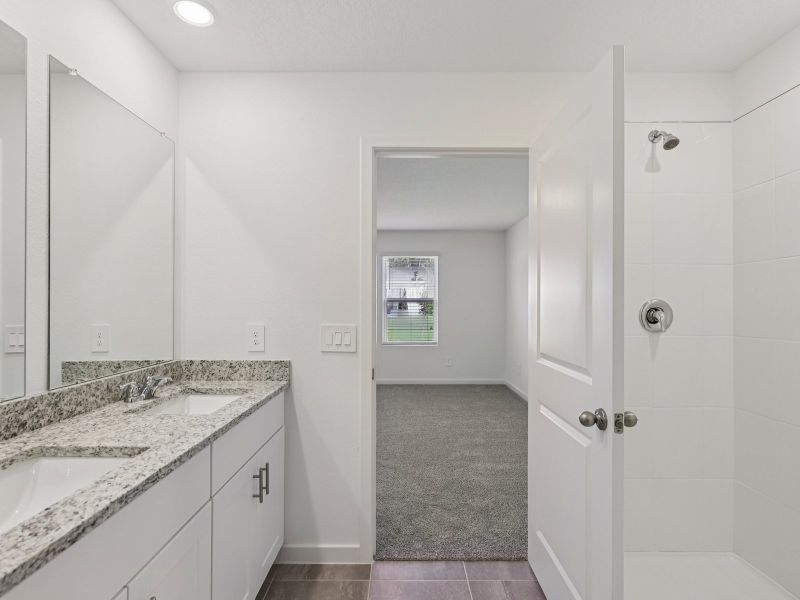 Furnished interior view inside a new home in Kings Preserve, Jacksonville (Image 6).