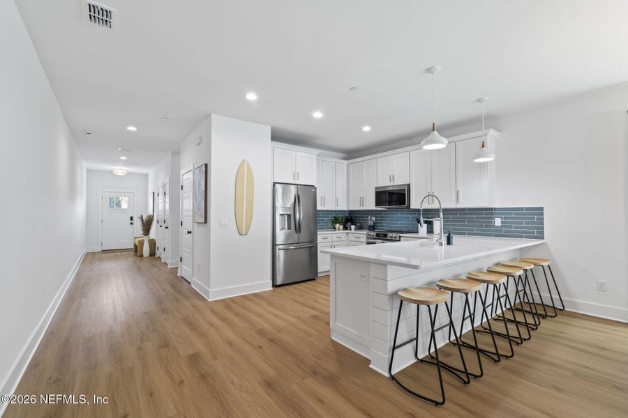 Furnished interior view inside a new home in , Jacksonville Beach (Image 42).
