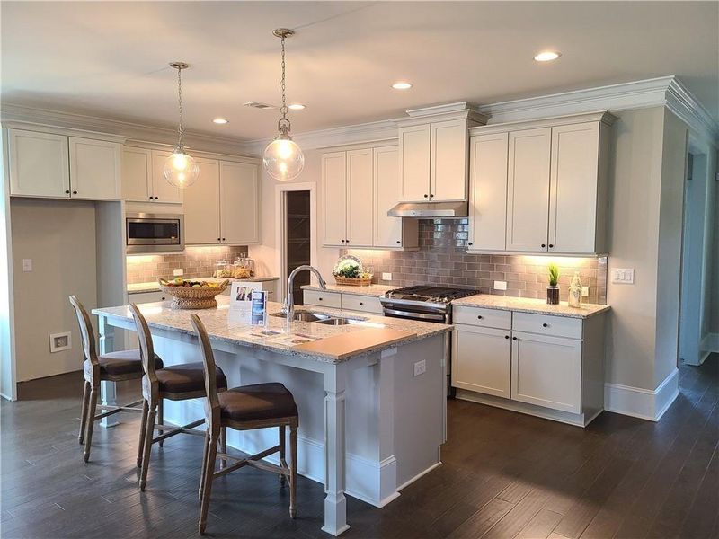 Furnished interior view inside a new home in , Statham (Image 6). Furnished interior view inside a new home in , Statham (Image 6).