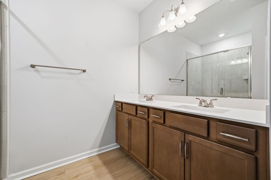 Furnished interior view inside a new home in Lakeview Village, Charlotte (Image 11).