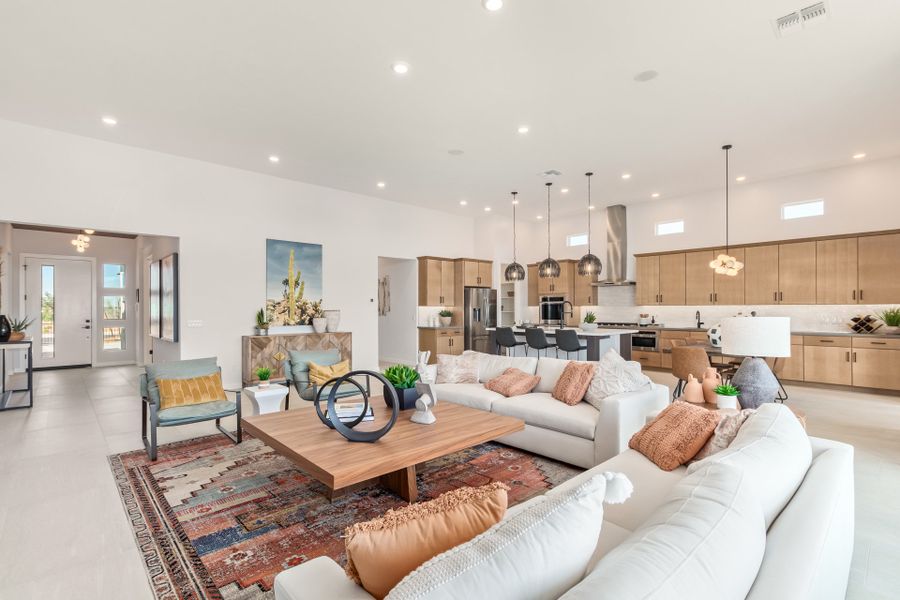 Representative furnished interior of a home built from the The Retreat - Oasis by Scott Communities in The Retreat at Rancho Cabrillo, Peoria (Image 12). Representative furnished interior of a home built from the The Retreat - Oasis by Scott Communities in The Retreat at Rancho Cabrillo, Peoria (Image 12).