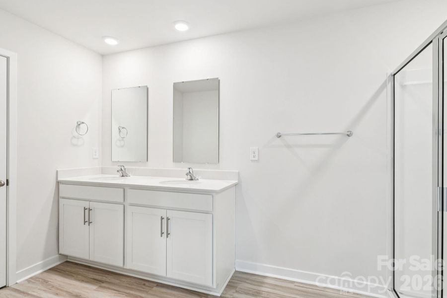 Furnished interior view inside a new home in Woodhaven at Chester, Chester (Image 7).