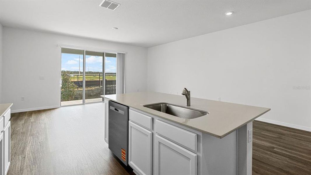 Furnished interior view inside a new home in Harmony at Lake Eloise, Winter Haven (Image 11).