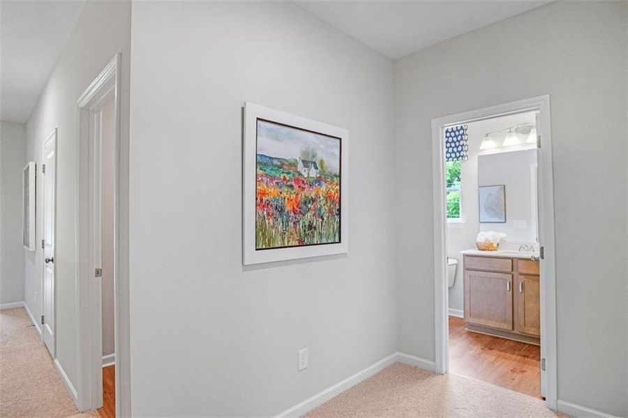 Spacious, unfurnished interior of a new home in Fuller Station, Loganville (Image 20).
