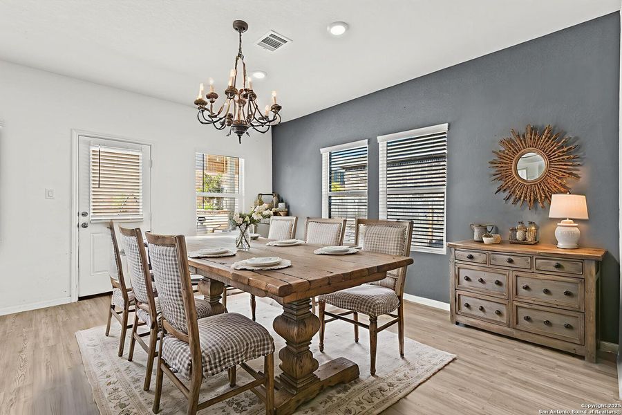 Furnished interior view inside a new home in , Bulverde (Image 25).