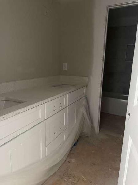 In-progress construction of a new home in , Hampton, GA (Image 6).