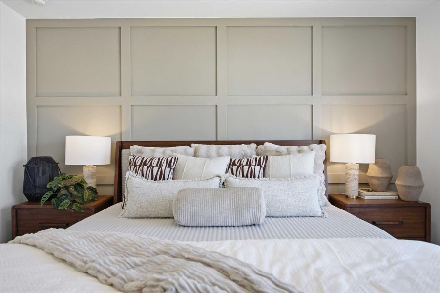 Furnished interior view inside a new home in Pinehaven, Houston (Image 24). Furnished interior view inside a new home in Pinehaven, Houston (Image 24).