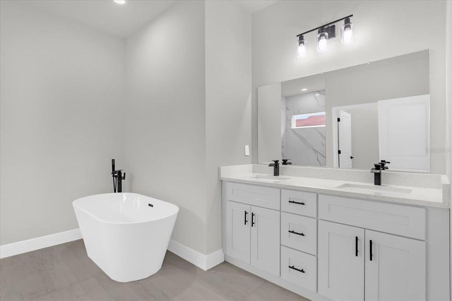 Furnished interior view inside a new home in , Ocala (Image 6).