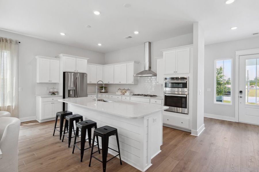 Furnished interior view inside a new home in Carnes Crossroads: Coastal Collection, Summerville (Image 3).