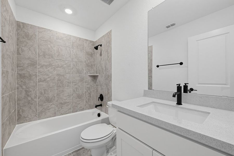 Furnished interior view inside a new home in The Ridge at Northlake, Northlake (Image 11).