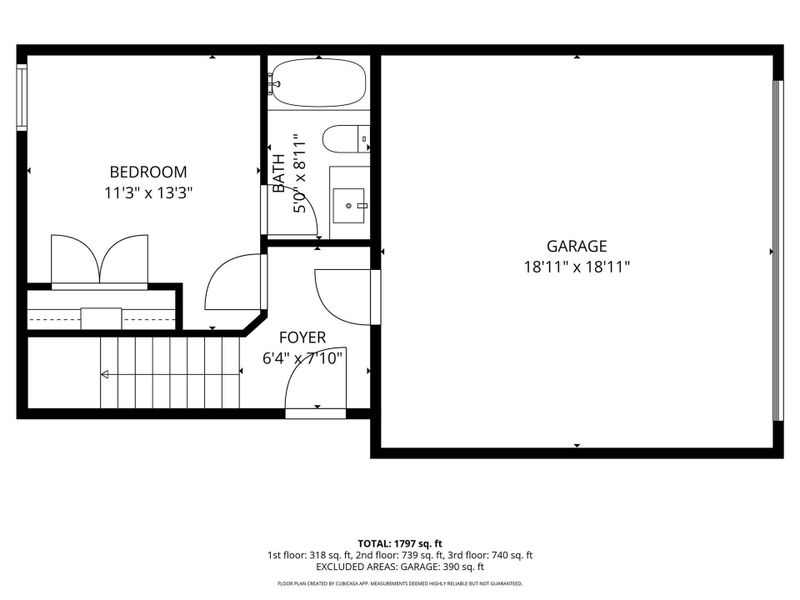 First Floor - Measurements are not exact. Buyer must verify.