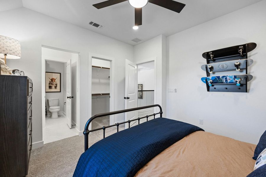 Furnished interior view inside a new home in Brookewater, Rosenberg (Image 25).