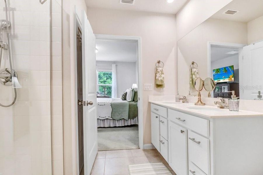Furnished interior view inside a new home in , New Port Richey (Image 12).