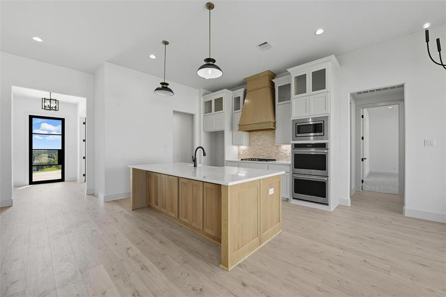 Furnished interior view inside a new home in Eagles Bluff, Willow Park (Image 14).