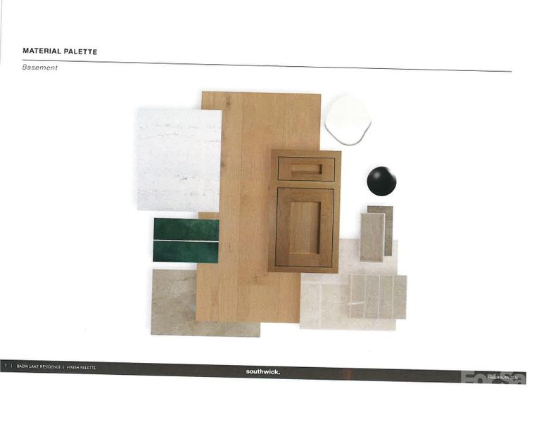 Sample of building materials used in homes in , New London (Image 7).