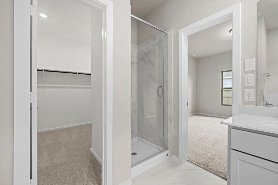 Furnished interior view inside a new home in Windrose Green, Angleton (Image 11).