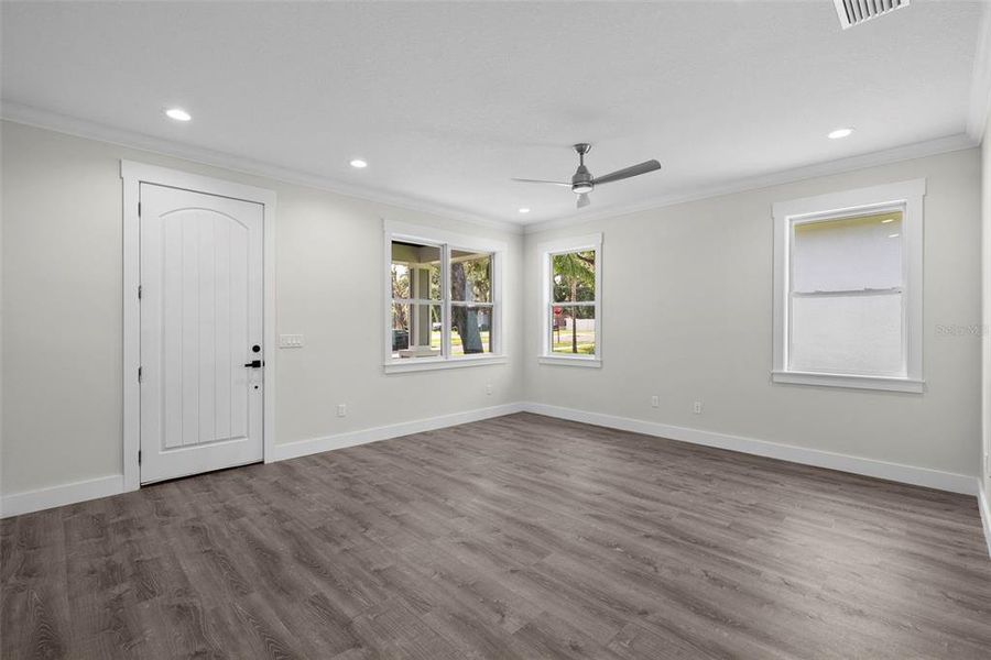 Spacious, unfurnished interior of a new home in , Tampa (Image 29). Spacious, unfurnished interior of a new home in , Tampa (Image 29).