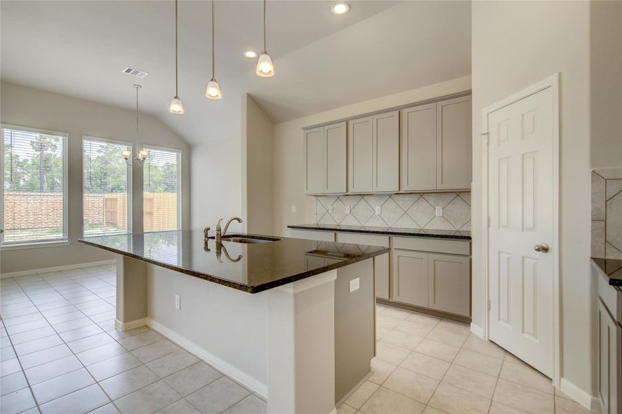 Furnished interior view inside a new home in Rates starting as low as, Iowa Colony (Image 8).