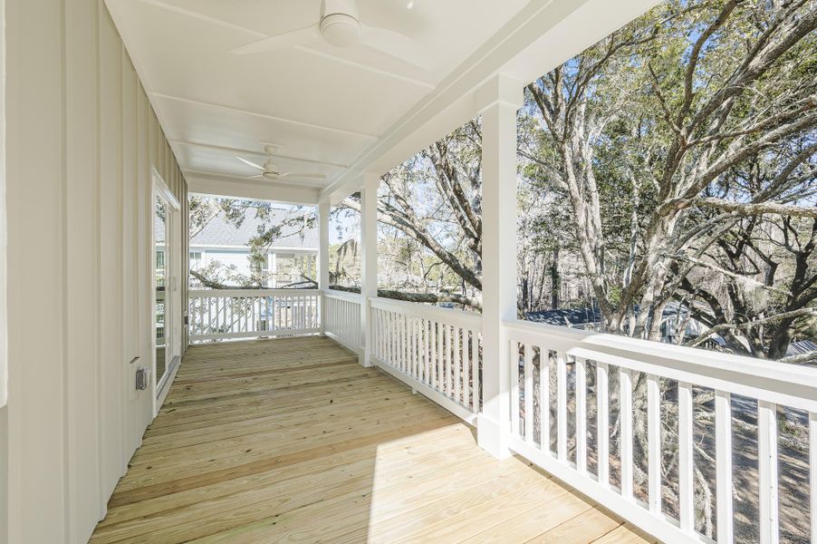 Exterior details and patio area of a home in Mount Pleasant Homes, Mount Pleasant (Image 24).