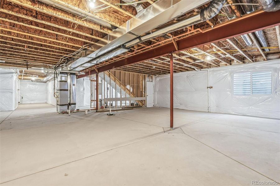 In-progress construction of a new home in Legato, Commerce City, CO (Image 33).