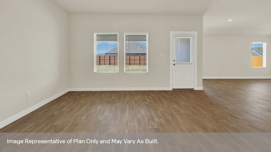 Representative unfurnished interior of a home built from the The Garland by D.R. Horton in Hartland Ranch, Lockhart (Image 22). Representative unfurnished interior of a home built from the The Garland by D.R. Horton in Hartland Ranch, Lockhart (Image 22).