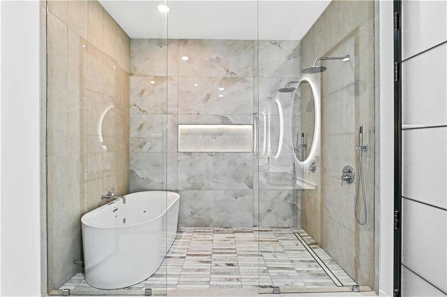 Furnished interior view inside a new home in , Conyers (Image 6).