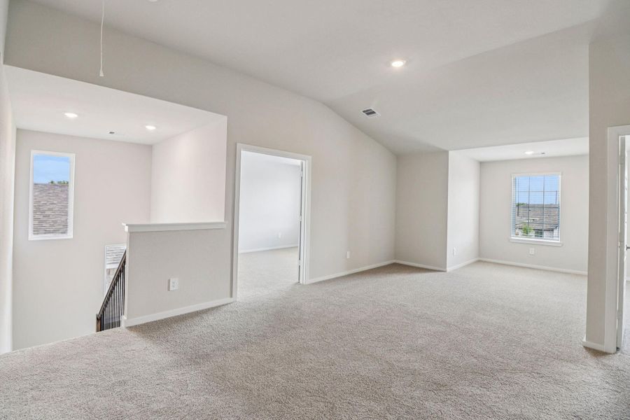 Spacious, unfurnished interior of a new home in Pine Lake Cove - Premier Series, Montgomery (Image 21).
