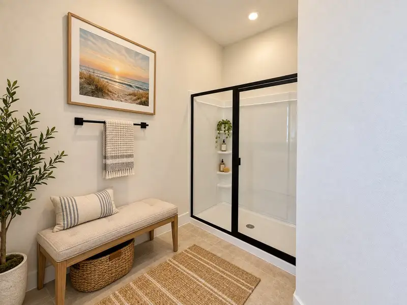Furnished interior view inside a new home in St. John's Preserve, Palm Bay (Image 15).
