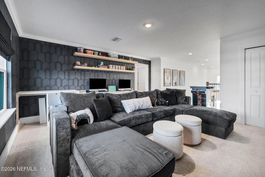 Furnished interior view inside a new home in , St. Augustine (Image 13).