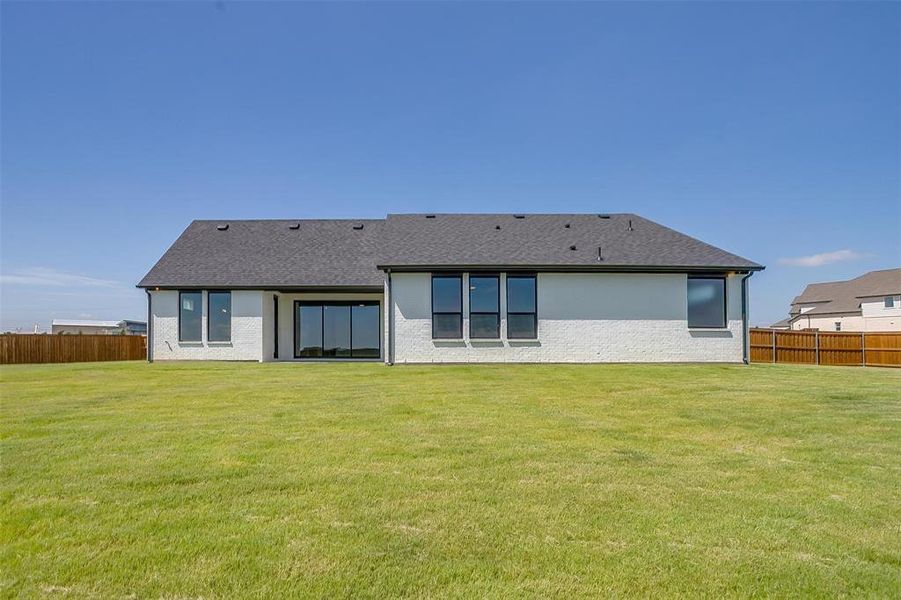 Exterior details and patio area of a home in Sweetgrass, Haslet (Image 21). Exterior details and patio area of a home in Sweetgrass, Haslet (Image 21).