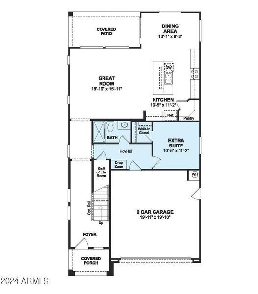 Alto Floorplan Fifth Bedroom