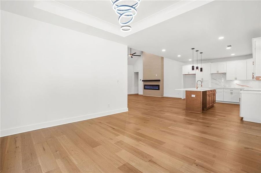 Spacious, unfurnished interior of a new home in , Snellville (Image 17).