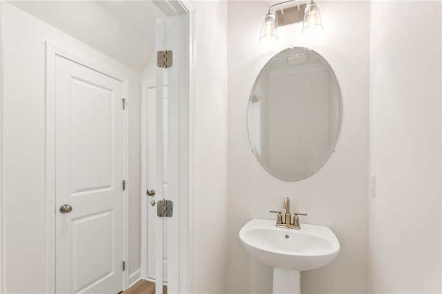 Furnished interior view inside a new home in River Walk Place, Lawrenceville (Image 4).