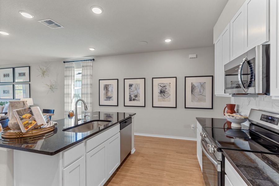 Representative furnished interior of a home built from the The Sabine F by Davidson Homes LLC in Heartland, Heartland (Image 12).