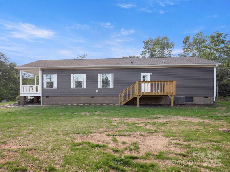 Front exterior of a new home in , Hendersonville, NC, highlighting curb appeal (Image 17).