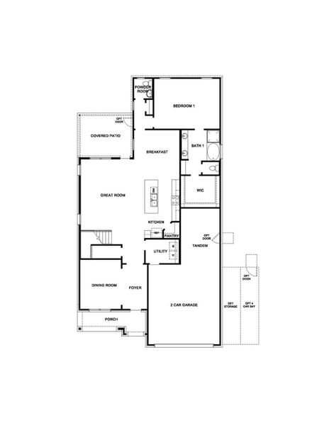 2D floor plan layout of this home in Silverthorne, Conroe, TX (Image 3). 2D floor plan layout of this home in Silverthorne, Conroe, TX (Image 3).