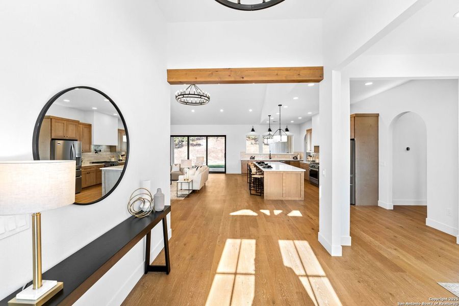 Furnished interior view inside a new home in , Boerne (Image 12).