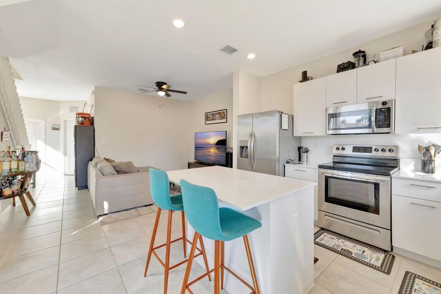 Furnished interior view inside a new home in , Miami (Image 15).