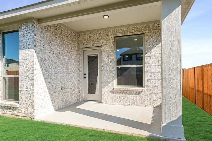 Front exterior of a new home in Hulen Trails Classic 50, Fort Worth, TX, highlighting curb appeal (Image 2). Front exterior of a new home in Hulen Trails Classic 50, Fort Worth, TX, highlighting curb appeal (Image 2).