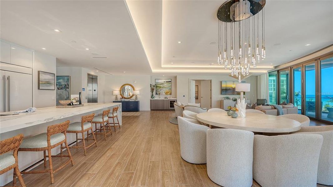 Furnished interior view inside a new home in , Longboat Key (Image 14). Furnished interior view inside a new home in , Longboat Key (Image 14).