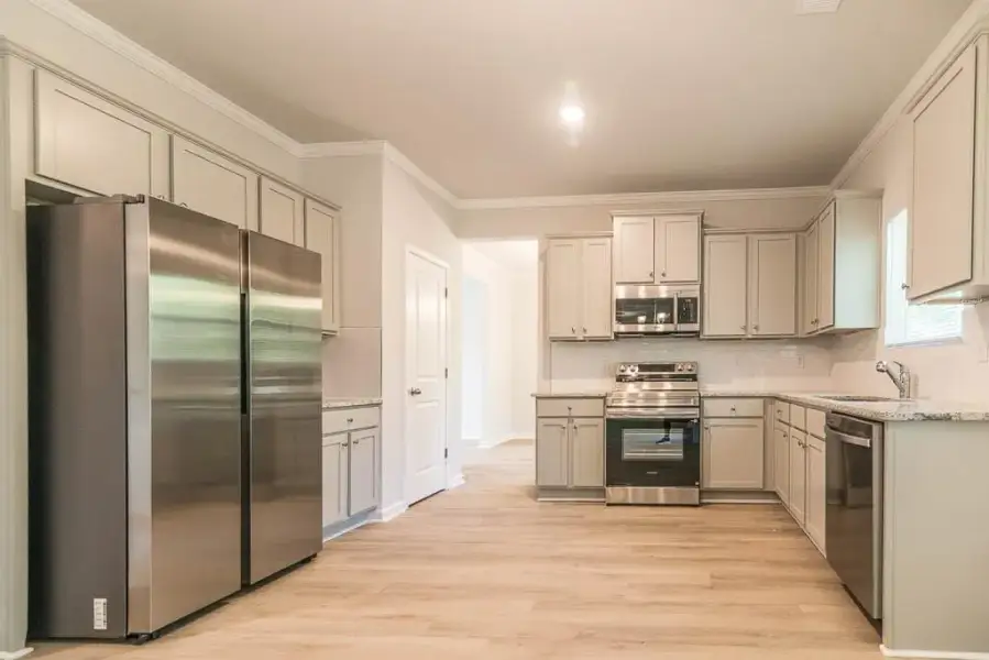 Furnished interior view inside a new home in , Douglasville (Image 4).